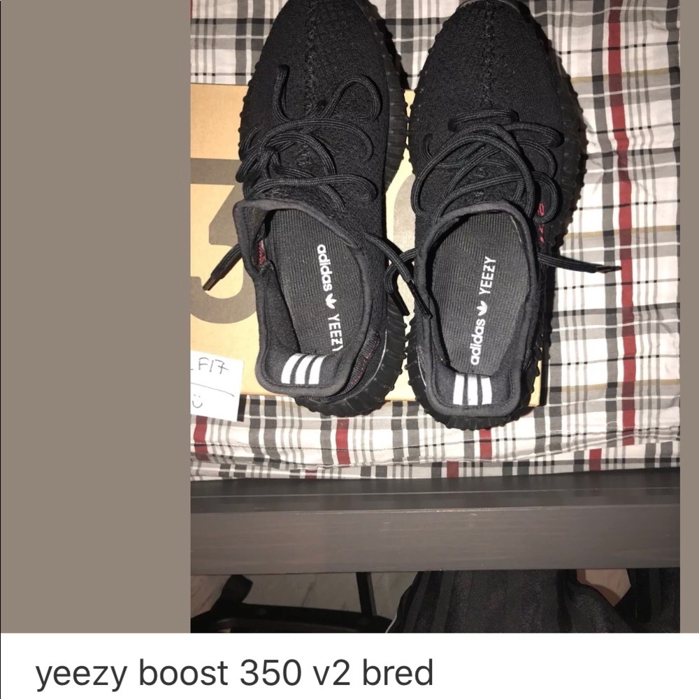 Yeezys 350 boost bred